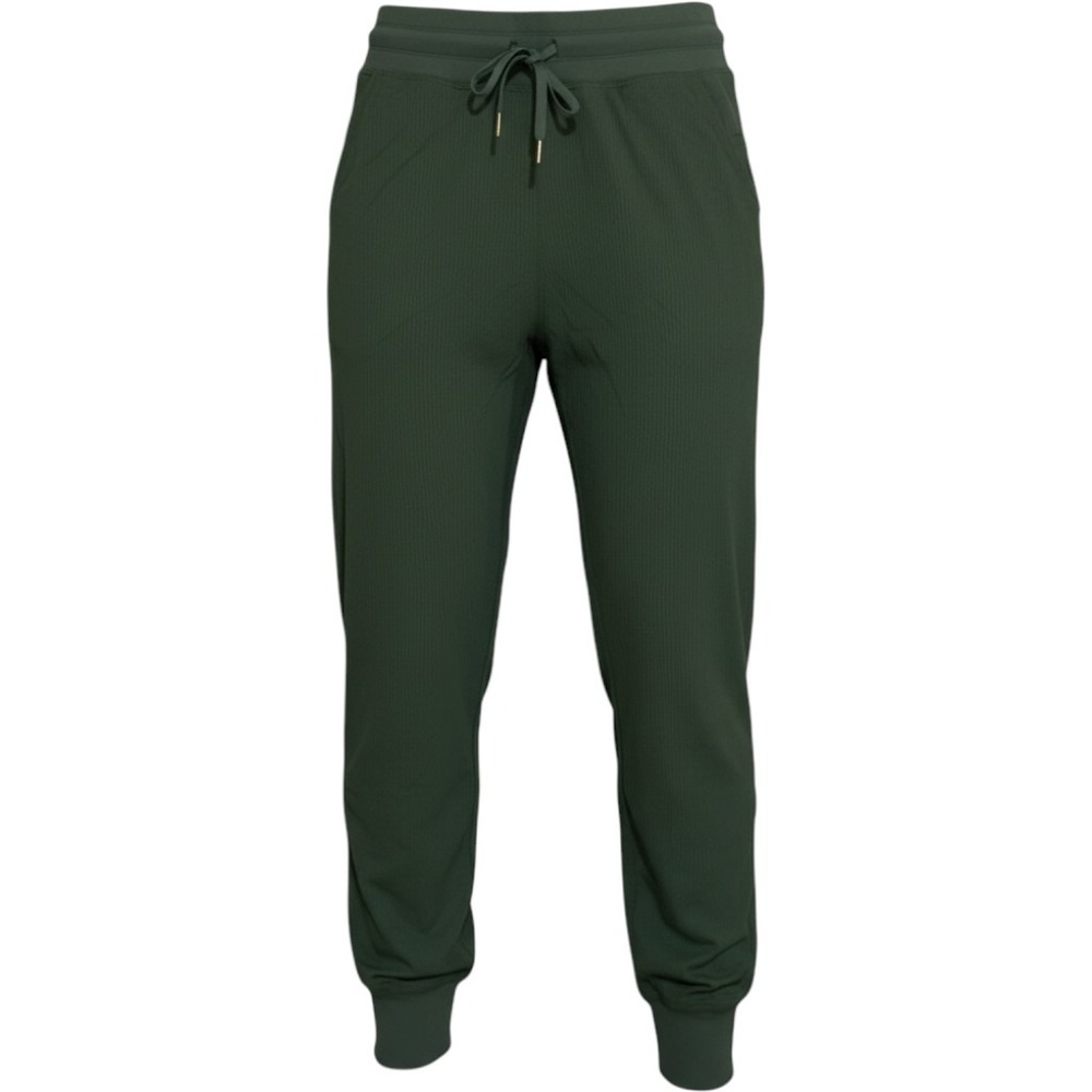 Lululemon Dance Studio Jogger Pants Womens 6 Green Nylon Ribbed Athletic Workout